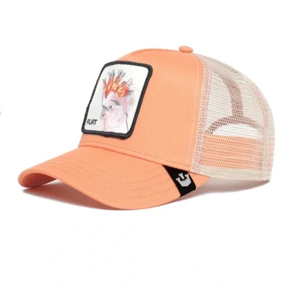 Goorin Bros The Farm Trucker Hat - FLIRT NWT - Picture 1 of 7